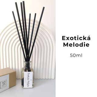 Sametová Exotika Fíku a Jasmínu se propíná aromatickým difuzérem Exotická Melodie, vytvářející jemnou a okouzlující...